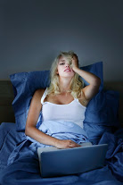 sad woman with picture